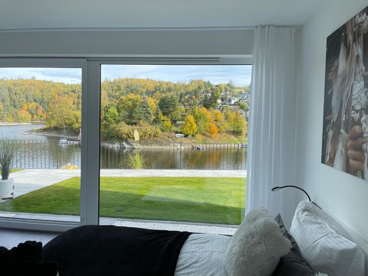 Apartments Saaldorf-Ferienhaus Mit 6 Apartments 45Qm-120Qm Direkt Am Thueringer Meer-Bleilochtalsperre Bad Lobenstein Εξωτερικό φωτογραφία