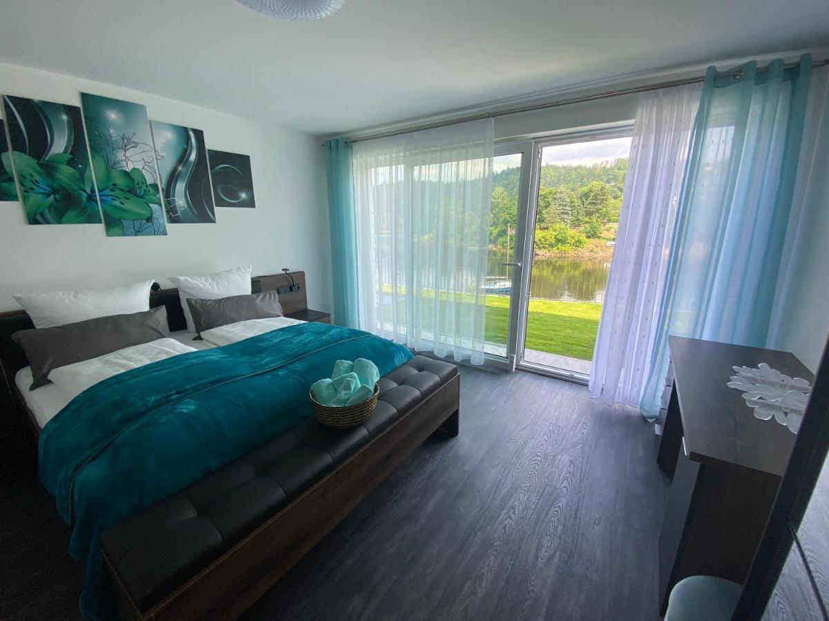 Apartments Saaldorf-Ferienhaus Mit 6 Apartments 45Qm-120Qm Direkt Am Thueringer Meer-Bleilochtalsperre Bad Lobenstein Εξωτερικό φωτογραφία