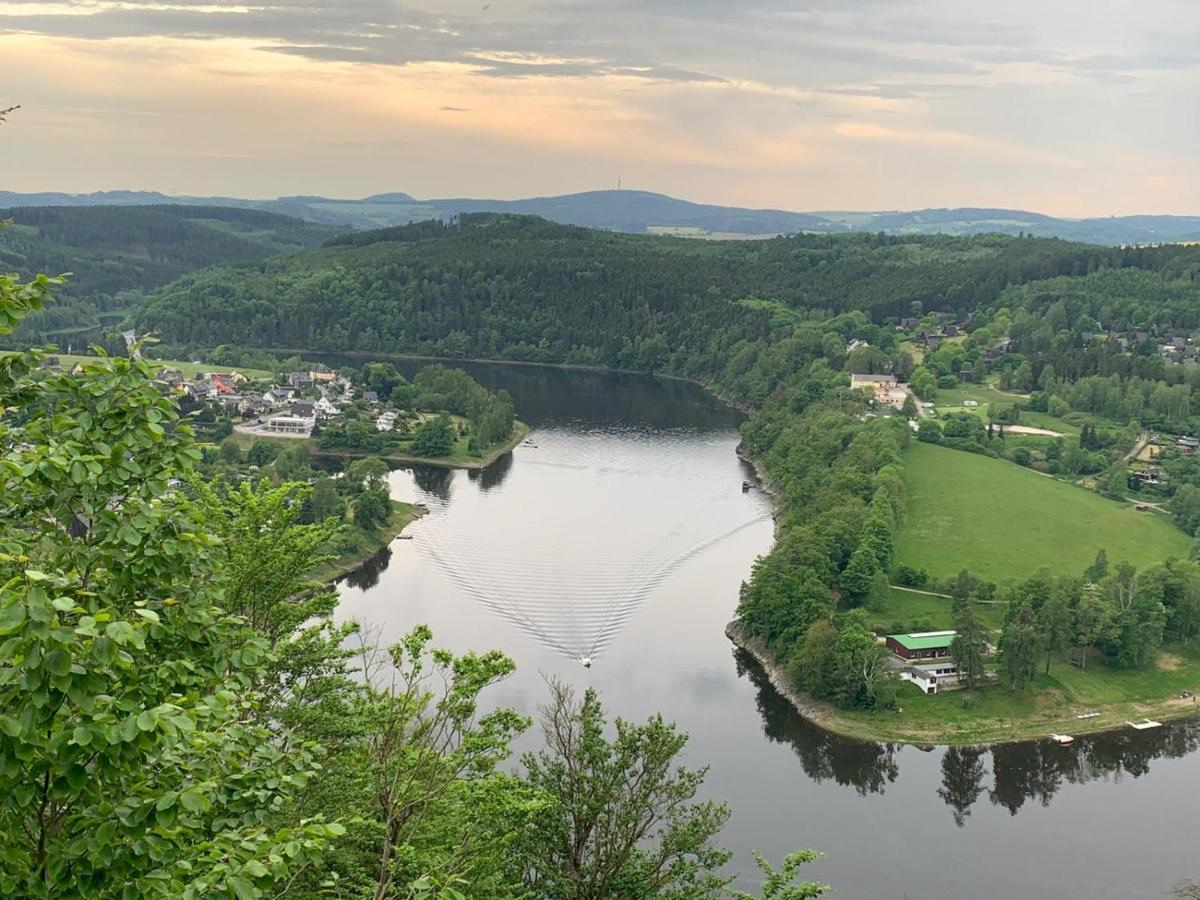 Apartments Saaldorf-Ferienhaus Mit 6 Apartments 45Qm-120Qm Direkt Am Thueringer Meer-Bleilochtalsperre Bad Lobenstein Εξωτερικό φωτογραφία