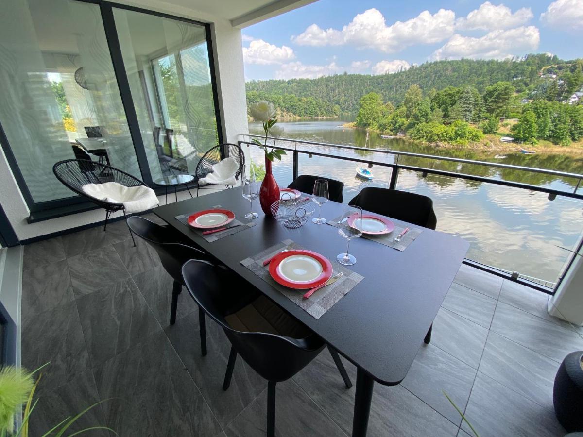 Apartments Saaldorf-Ferienhaus Mit 6 Apartments 45Qm-120Qm Direkt Am Thueringer Meer-Bleilochtalsperre Bad Lobenstein Εξωτερικό φωτογραφία